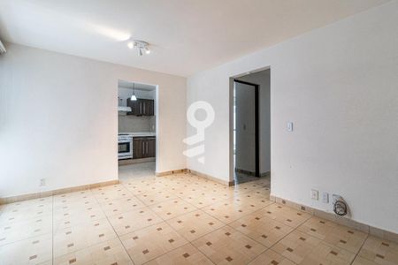 Sala - Comedor de apartamento para alugar com 2 quartos, 62m² em Algarín, Ciudad de México