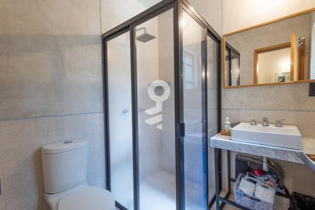Baño suite de apartamento para alugar com 1 quarto, 50m² em Roma Norte, Ciudad de México