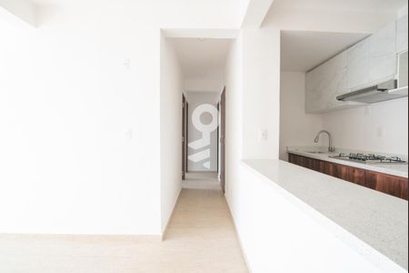 Pasillo de apartamento para alugar com 2 quartos, 53m² em Colonia Fraccionamiento Lago Esmeralda,, Ciudad López Mateos