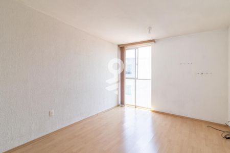 Sala - Comedor  de apartamento para alugar com 2 quartos, 55m² em Álamos, Ciudad de México
