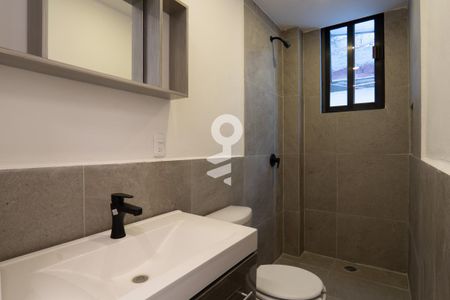 Baño de suite de apartamento para alugar com 1 quarto, 41m² em Valle de Tepepan, Ciudad de México