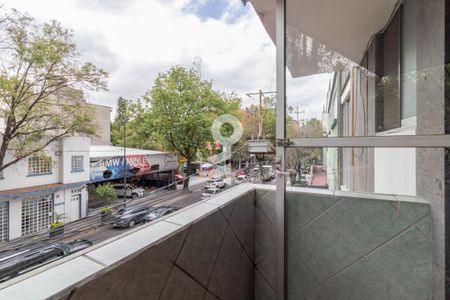 Balcon de apartamento para alugar com 2 quartos, 76m² em Roma Sur, Ciudad de México