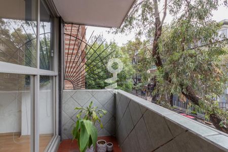 Balcón de apartamento para alugar com 2 quartos, 76m² em Roma Sur, Ciudad de México