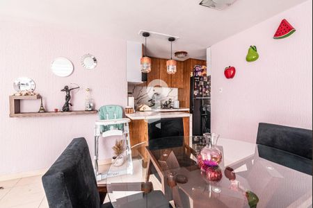 Sala - Comedor de apartamento para alugar com 2 quartos, 57m² em Lorenzo Boturini, Ciudad de México