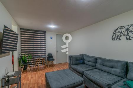 Sala - Comedor  de apartamento para alugar com 2 quartos, 45m² em Agrícola Oriental, Ciudad de México