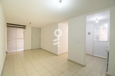 Sala - comedor de apartamento para alugar com 2 quartos, 55m² em Agrícola Oriental, Ciudad de México
