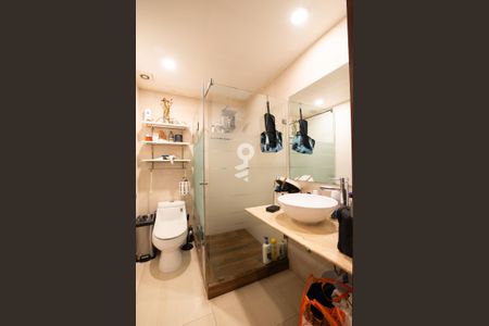Baño suite de apartamento para alugar com 2 quartos, 87m² em Santa Cruz Atoyac, Ciudad de México
