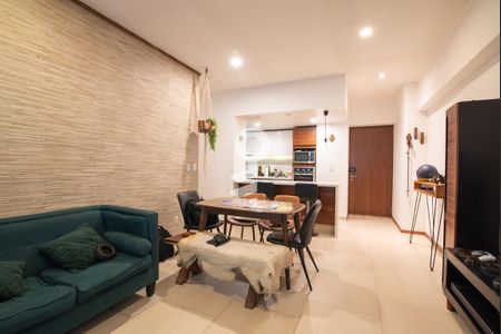 Sala - comedor de apartamento para alugar com 2 quartos, 87m² em Santa Cruz Atoyac, Ciudad de México
