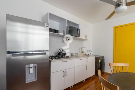 Cocina de apartamento para alugar com 1 quarto, 46m² em Juárez, Ciudad de México