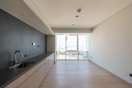 Sala - comedor de apartamento para alugar com 1 quarto, 60m² em Colonia Del Valle Centro, Ciudad de México