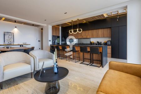 Sala - Comedor de apartamento para alugar com 3 quartos, 145m² em Lomas de Valle Escondido, Ciudad López Mateos