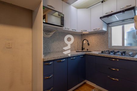 Cocina de apartamento para alugar com 2 quartos, 53m² em Plutarco Elías Calles, Ciudad de México