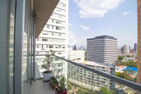 Balcón de apartamento para alugar com 2 quartos, 86m² em Granada, Ciudad de México