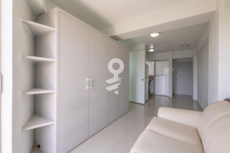 Sala - Comedor de apartamento para alugar com 1 quarto, 40m² em Legaria, Ciudad de México