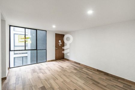 Sala - Comedor de apartamento para alugar com 2 quartos, 54m² em Granjas México, Ciudad de México