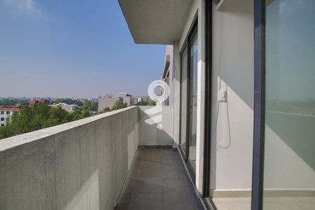 Balcón  de apartamento para alugar com 2 quartos, 120m² em Portales Norte, Ciudad de México