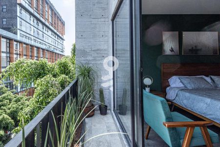 Balcón  de apartamento para alugar com 2 quartos, 125m² em Hipódromo, Ciudad de México