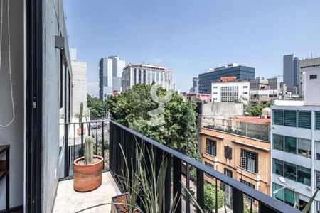 Balcón  de apartamento para alugar com 2 quartos, 100m² em Hipódromo, Ciudad de México
