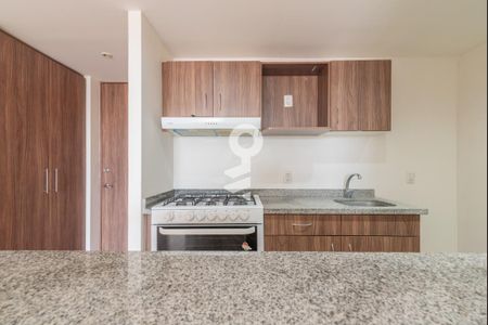 Cocina de apartamento para alugar com 2 quartos, 66m² em Colonia Del Gas, Ciudad de México