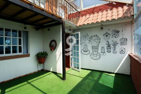 Terraza de kitnet/studio para alugar com 1 quarto, 40m² em Ampliación Lomas de San Bernabé, Ciudad de México