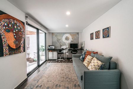 Sala de TV de apartamento para alugar com 2 quartos, 142m² em Escandón I Sección, Ciudad de México