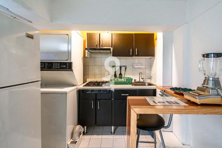 Cocina de apartamento para alugar com 1 quarto, 30m² em Niños Héroes, Ciudad de México