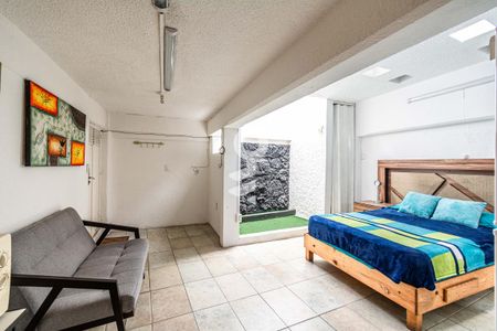 Sala - Comedor - Recámara de apartamento para alugar com 1 quarto, 30m² em Niños Héroes, Ciudad de México