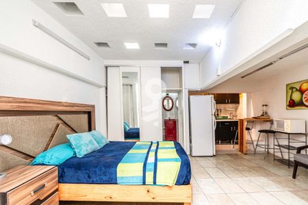 Recámara  de apartamento para alugar com 1 quarto, 30m² em Niños Héroes, Ciudad de México