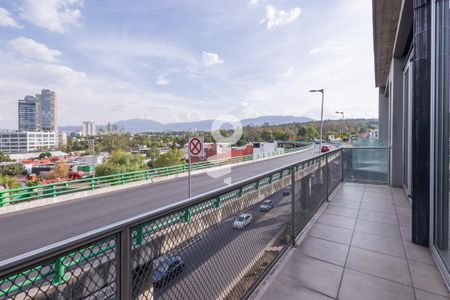 Balcón de apartamento para alugar com 1 quarto, 148m² em Pilares Águilas, Ciudad de México