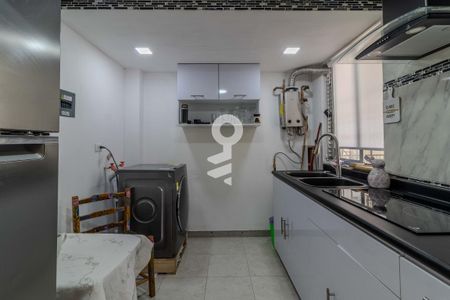 Cocina - Área de servicio de apartamento para alugar com 2 quartos, 45m² em Tránsito, Ciudad de México