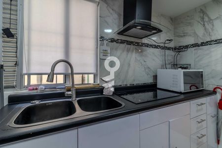 Cocina de apartamento para alugar com 2 quartos, 45m² em Tránsito, Ciudad de México