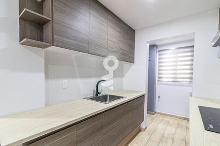 Cocina de apartamento para alugar com 2 quartos, 80m² em Aculco, Ciudad de México
