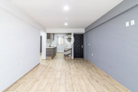 Sala - Comedor de apartamento para alugar com 2 quartos, 80m² em Aculco, Ciudad de México