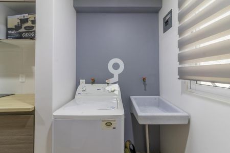 Área de servicio de apartamento para alugar com 2 quartos, 80m² em Aculco, Ciudad de México