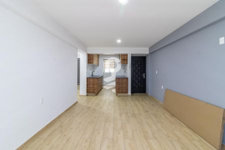Sala - Comedor de apartamento para alugar com 2 quartos, 80m² em Aculco, Ciudad de México