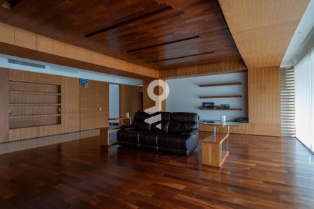 Sala de televisión de apartamento para alugar com 2 quartos, 400m² em Bosque Real, Naucalpan de Juárez