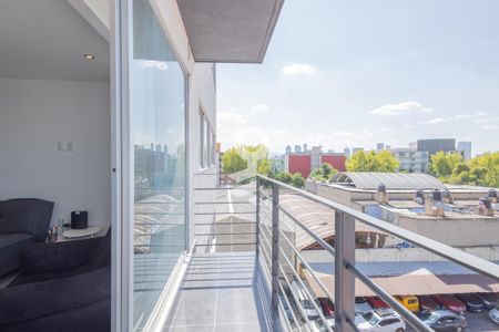 Balcón de apartamento para alugar com 2 quartos, 70m² em Doctores, Ciudad de México