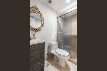 Baño de suite  de apartamento para alugar com 2 quartos, 63m² em Tabacalera, Ciudad de México