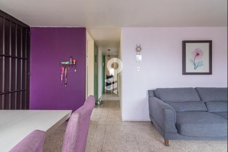 Sala - comedor de apartamento para alugar com 2 quartos, 68m² em Pro Hogar, Ciudad de México