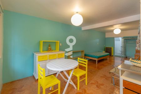 Sala - Comedor de apartamento para alugar com 1 quarto, 40m² em Postal, Ciudad de México