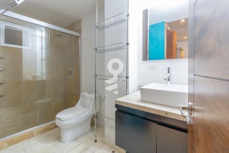 Baño de apartamento para alugar com 1 quarto, 64m² em Olivar de Los Padres, Ciudad de México