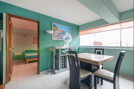 Sala - Comedor  de apartamento para alugar com 1 quarto, 70m² em Anzures, Ciudad de México