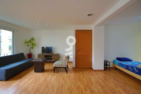 Sala comedor de apartamento para alugar com 2 quartos, 120m² em Tizapán, Ciudad de México
