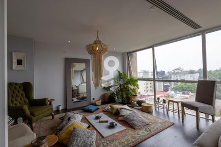 Sala - Comedor de apartamento para alugar com 2 quartos, 146m² em Roma Norte, Ciudad de México