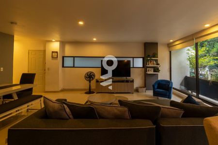 Sala - Comedor de apartamento para alugar com 2 quartos, 109m² em Narvarte Poniente, Ciudad de México