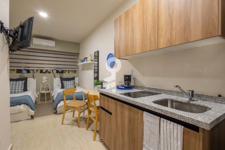 Cocina de apartamento para alugar com 1 quarto, 19m² em 040, Naucalpan de Juárez