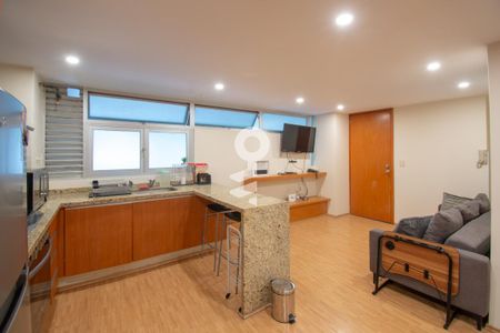 Cocina de apartamento para alugar com 1 quarto, 60m² em Nápoles, Ciudad de México