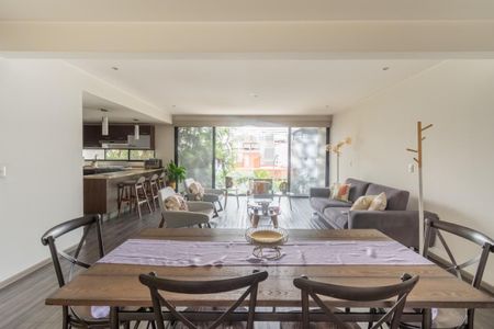 Sala - Comedor de apartamento para alugar com 2 quartos, 120m² em Acacias, Ciudad de México