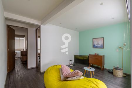 Sala de tv de apartamento para alugar com 2 quartos, 120m² em Acacias, Ciudad de México