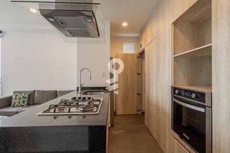 Cocina de apartamento para alugar com 1 quarto, 56m² em Los Alpes, Ciudad de México